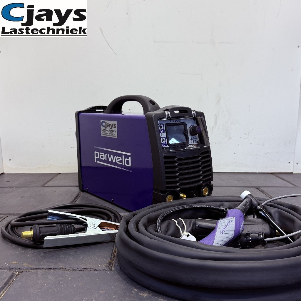 Parweld XTT212Di Tig Lasapparaat ACDC Lasmachine LCD Scherm