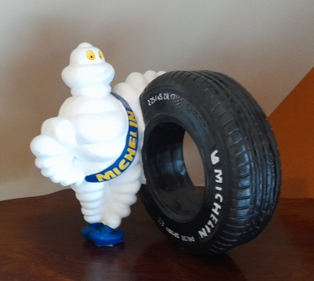 MICHELIN POP MET AUTOBAND., Ophalen, Zo goed als nieuw