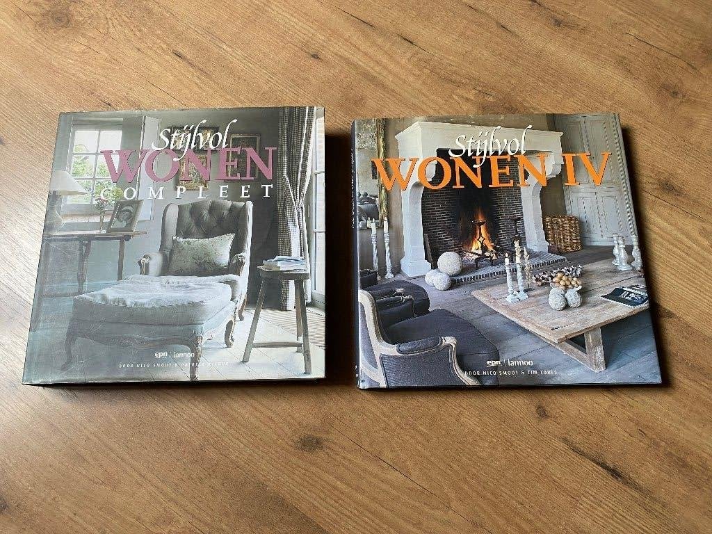 Woonboeken Stijlvol Wonen 2007 en 2008, Boeken, Ophalen of Verzenden, Gelezen, Interieur en Design