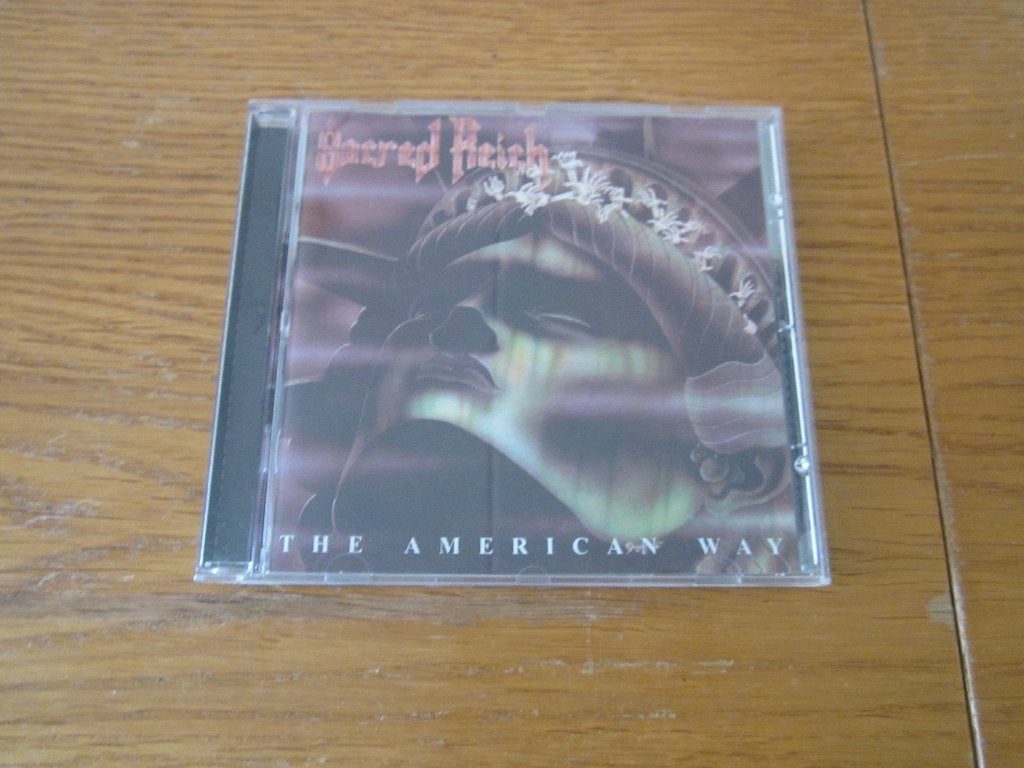 Sacred Reich - The American Way 2009 	Displeased D-00198 CD, Inclusief doosje, Ophalen of Verzenden, Album, Gebruikt