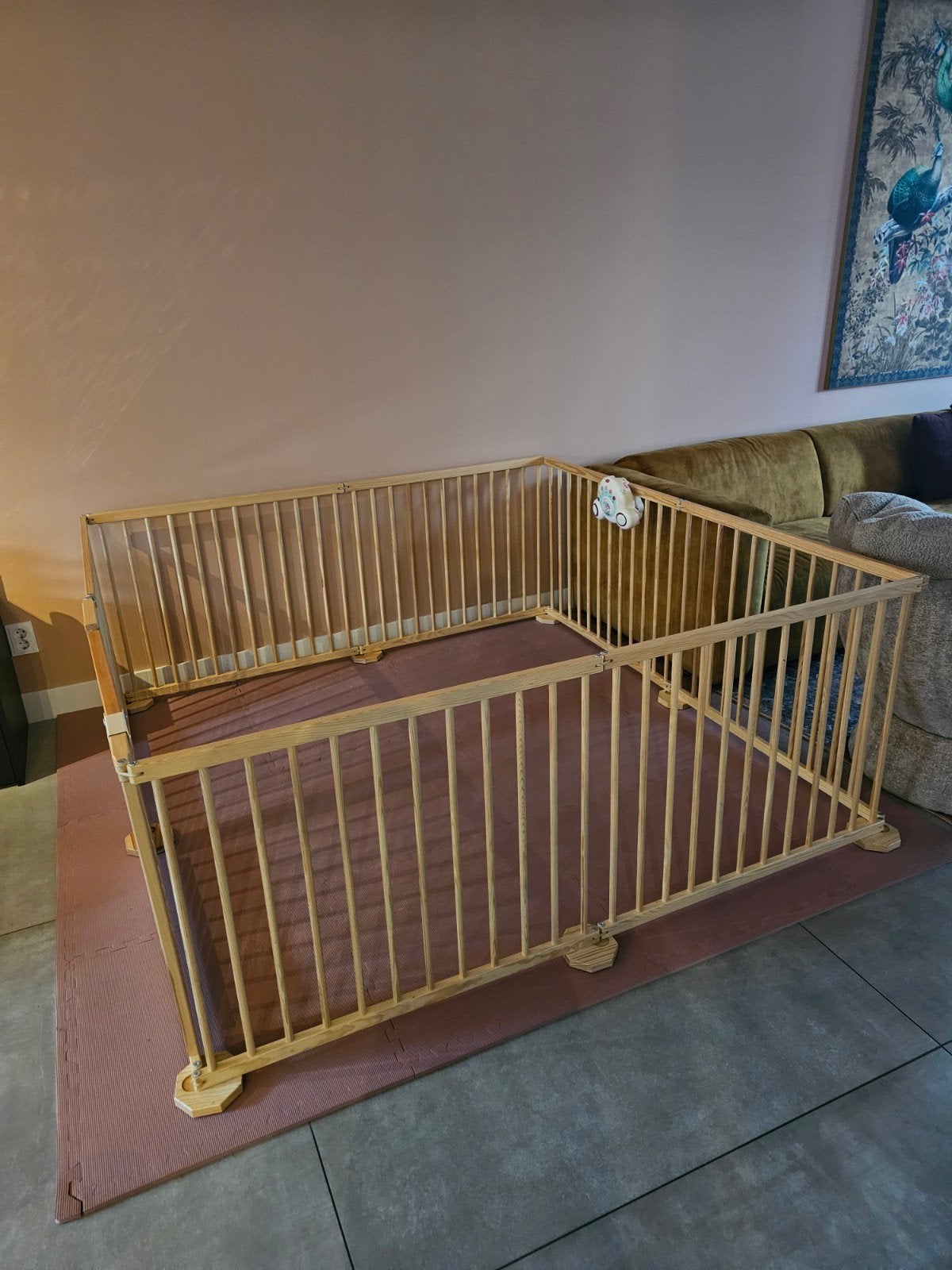 Playpen grondbox, Ophalen, Gebruikt