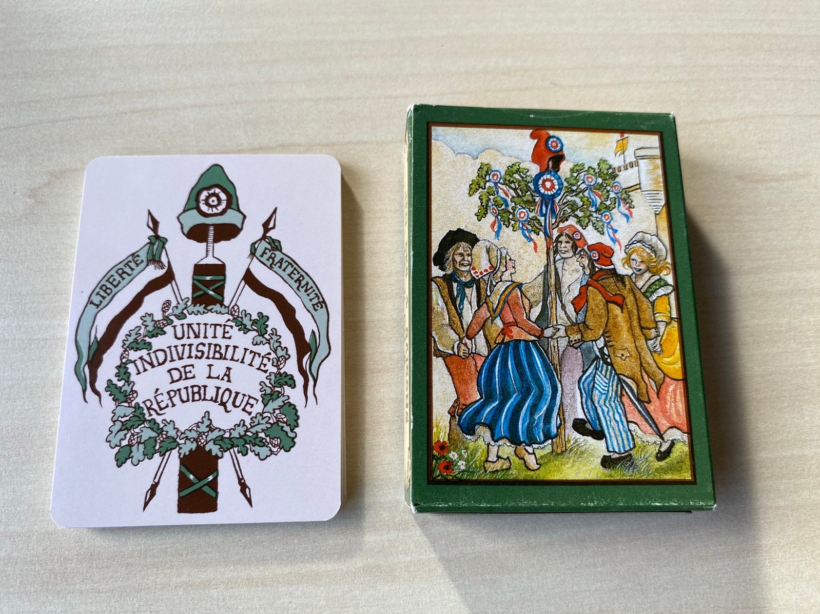 Vintage Editions Dusserre Speelkaarten, 1984, Ophalen of Verzenden, Zo goed als nieuw, Speelkaart(en)