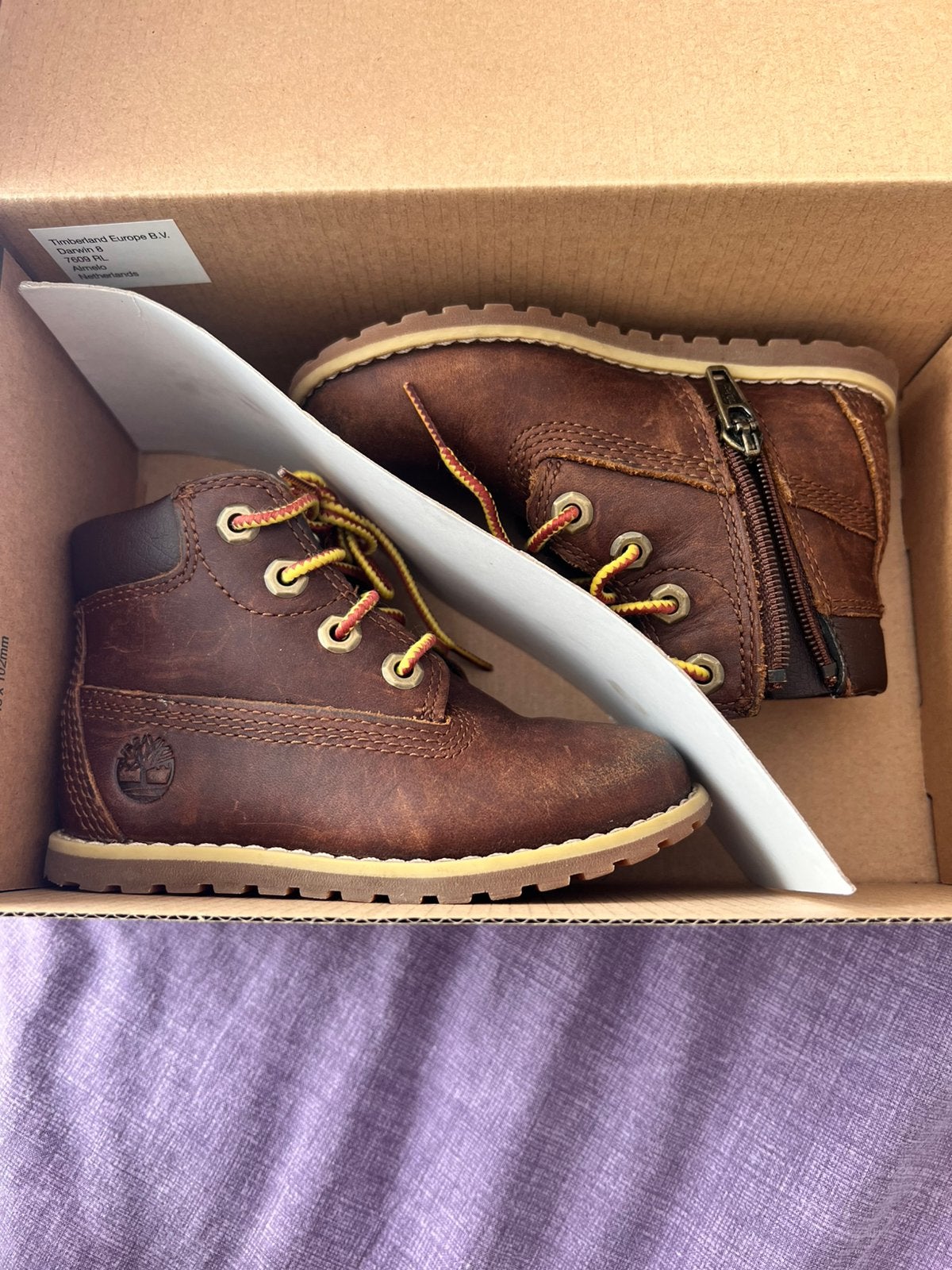 Timberland boots, Ophalen of Verzenden, Zo goed als nieuw, Jongen, Laarzen