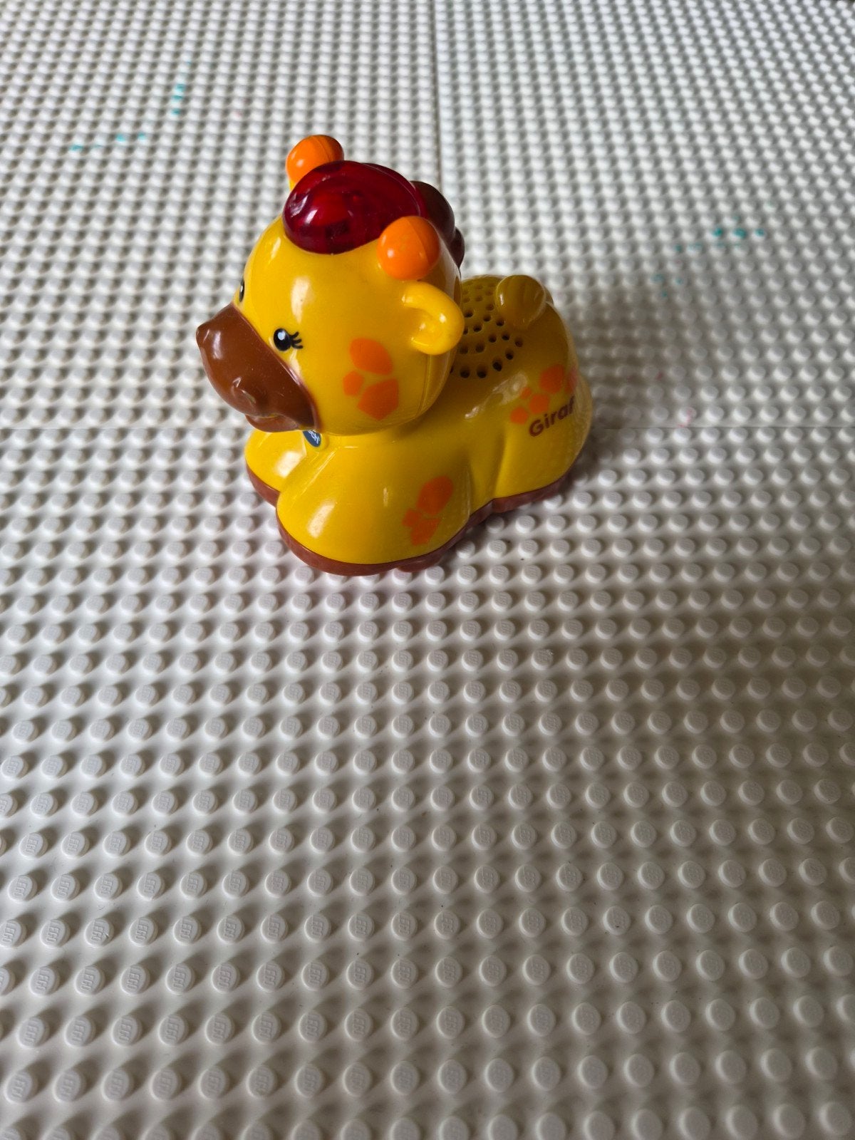 VTech Zoef Zoef Dieren Gigi Giraf met geluid, Ophalen of Verzenden, Gebruikt, Overige typen, Met geluid
