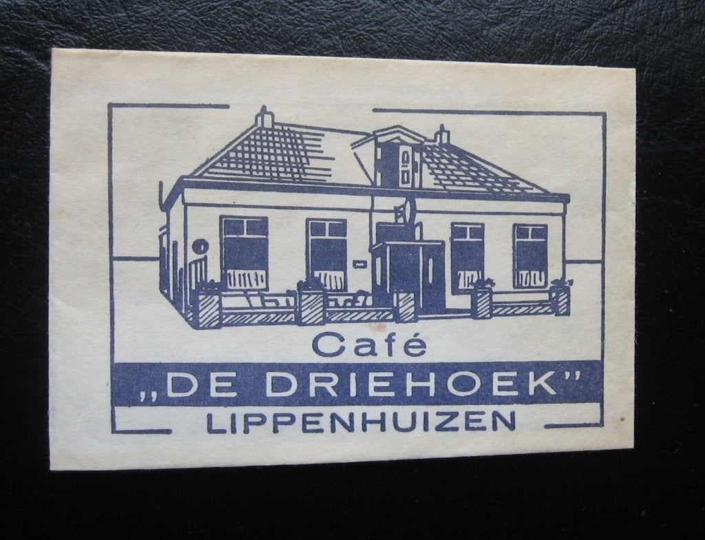 6247 Lippenhuizen (Fr.) - Cafe De Driehoek, Ophalen of Verzenden, Nederland