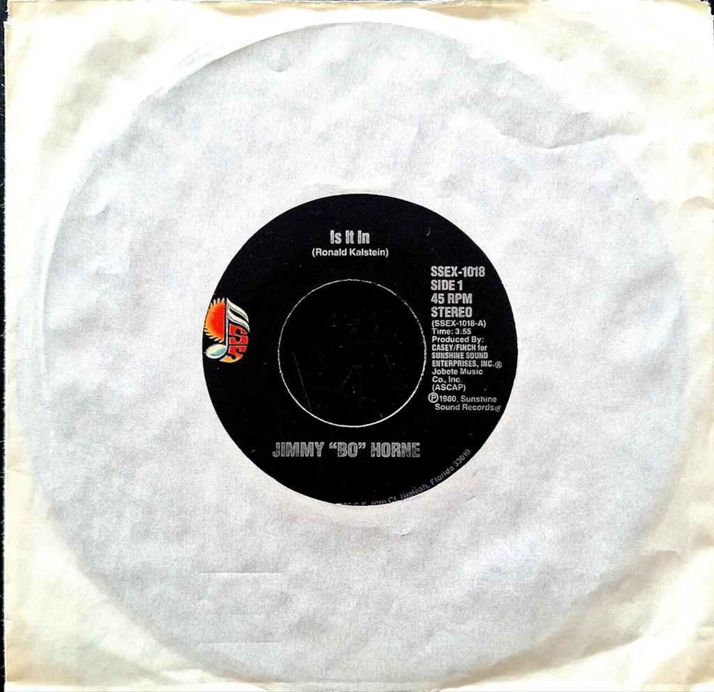 7"/SINGLE  JIMMY BO HORNE - Is It In, Ophalen of Verzenden, Gebruikt, Pop