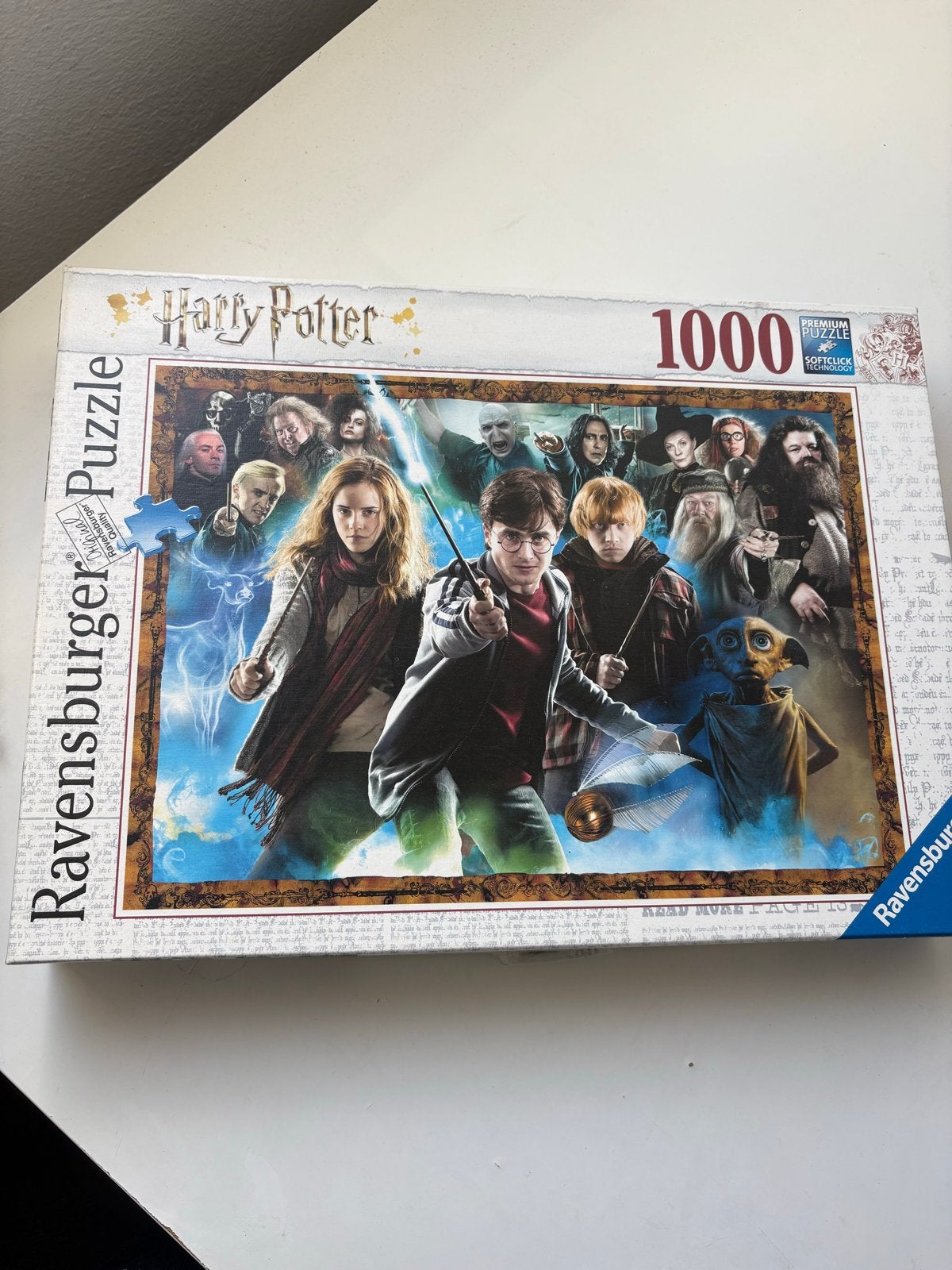 Ravensburger Harry Potter Puzzle 1000 stukjes, Ophalen of Verzenden, 500 t/m 1500 stukjes, Gebruikt, Legpuzzel