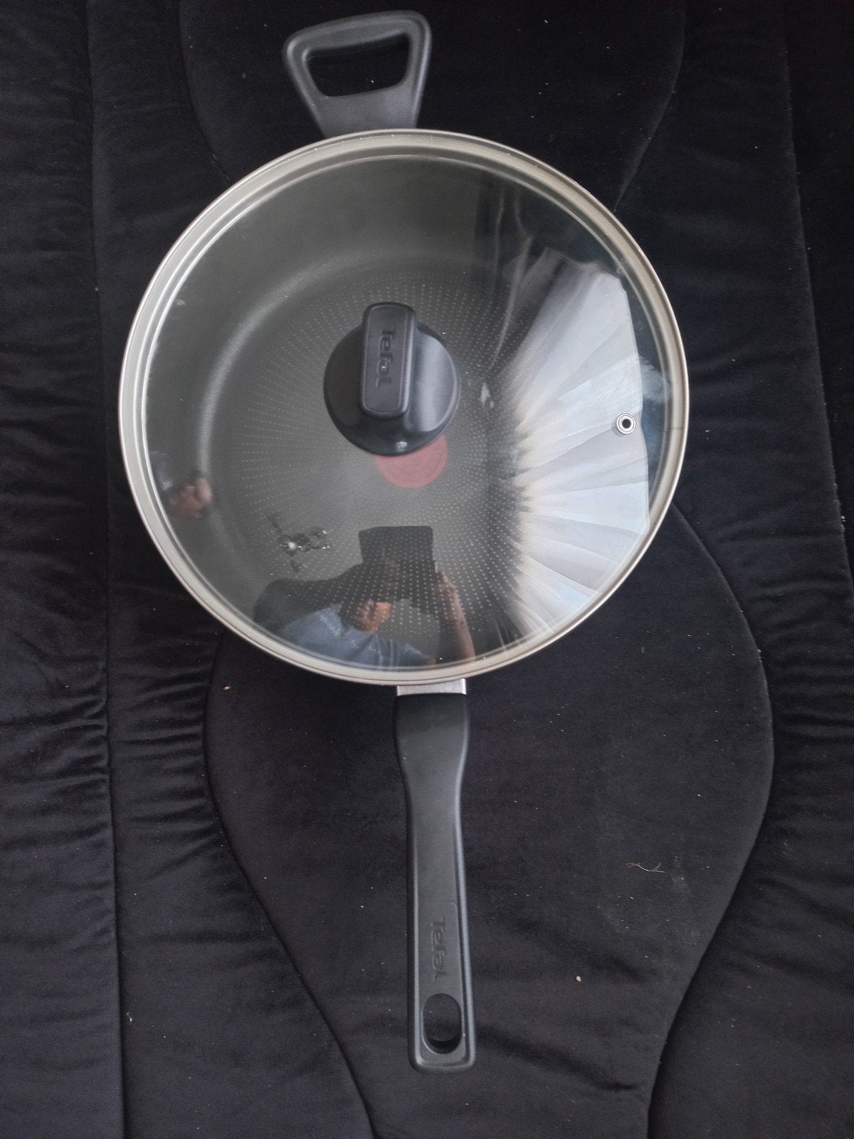 Tefal hapjespan - Nieuw en ongebruikt, Huis en Inrichting, Ophalen, Tefal, Nieuw, Antiaanbaklaag