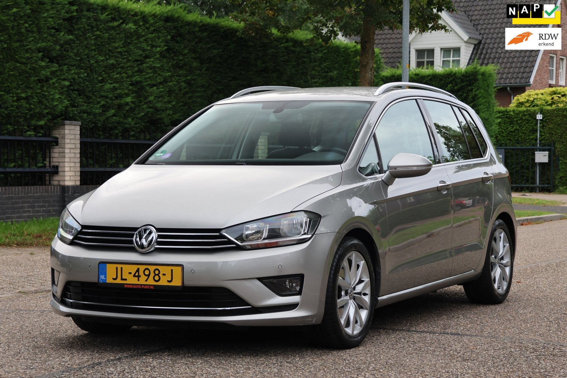 Volkswagen Golf Sportsvan 1.4 TSI Highline | 1e EIGENAAR | A, Auto's, Dealer onderhouden, Gebruikt, Euro 6, Alcantara