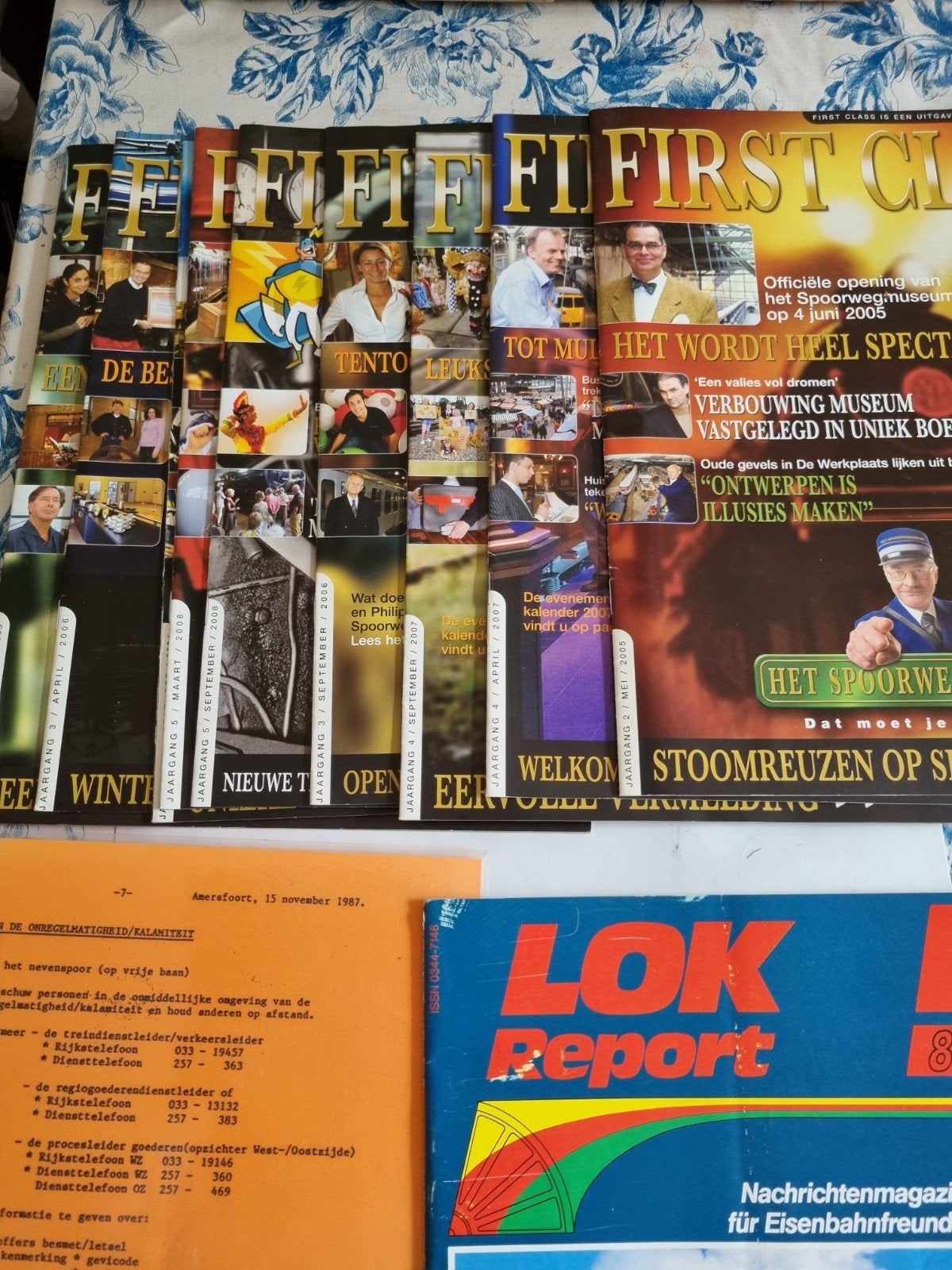Diverse Spoorweg Memorabilia: Boeken, Tijdschriften & Meer, Ophalen of Verzenden