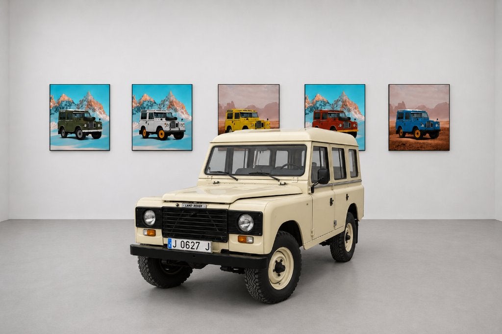 Oldtimers Land Rover