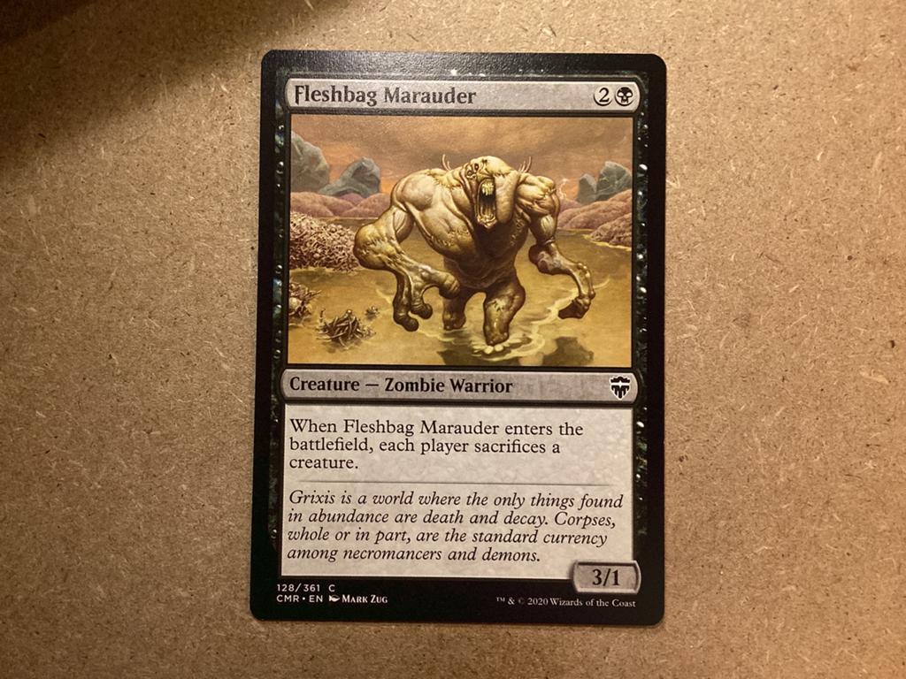 1x Fleshbag Marauder [128/361] (Near Mint), Ophalen of Verzenden, Zo goed als nieuw, Losse kaart