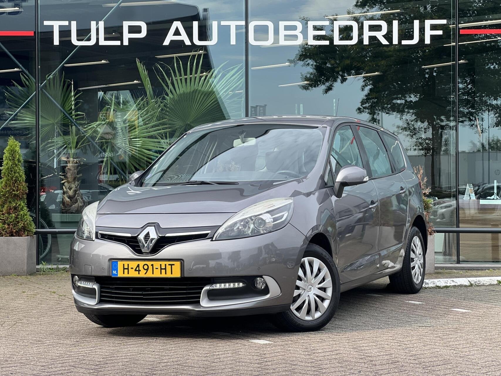 Renault Grand Scenic 1.2 TCe Limited Airco Navi Nette staat!, Voorwielaandrijving, Euro 5, Stof, 4 cilinders