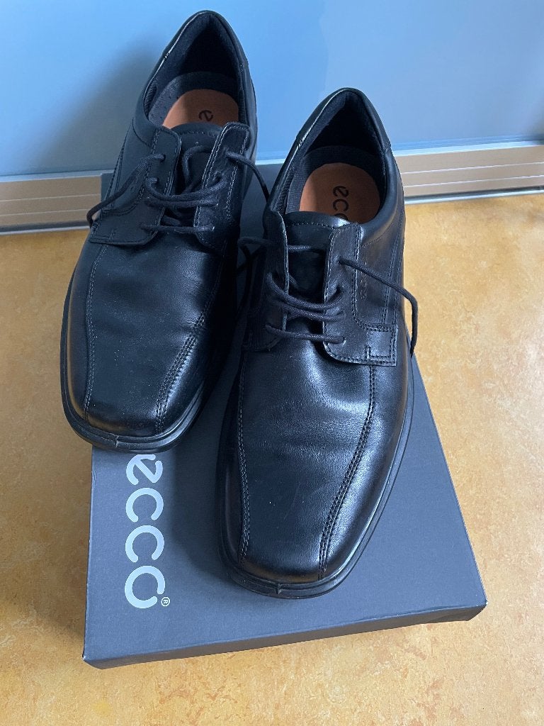 Ecco herenschoenen maat 47, zo goed als nieuw, Ophalen, Ecco, Zwart, Zo goed als nieuw