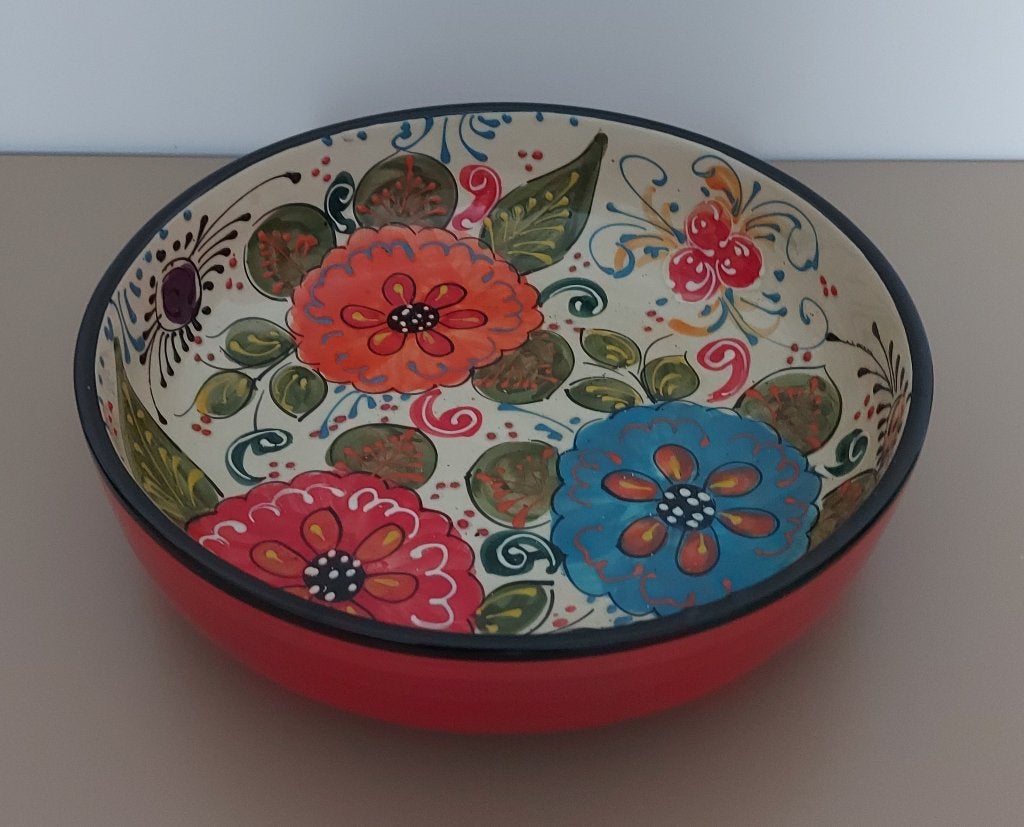 Schaal aardewerk, Ophalen, Schaal, Rond, Nieuw