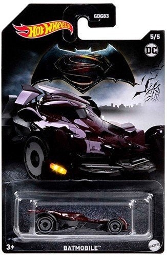 Hot Wheels Batmobiel paars 1:64, Ophalen of Verzenden, Nieuw, Auto