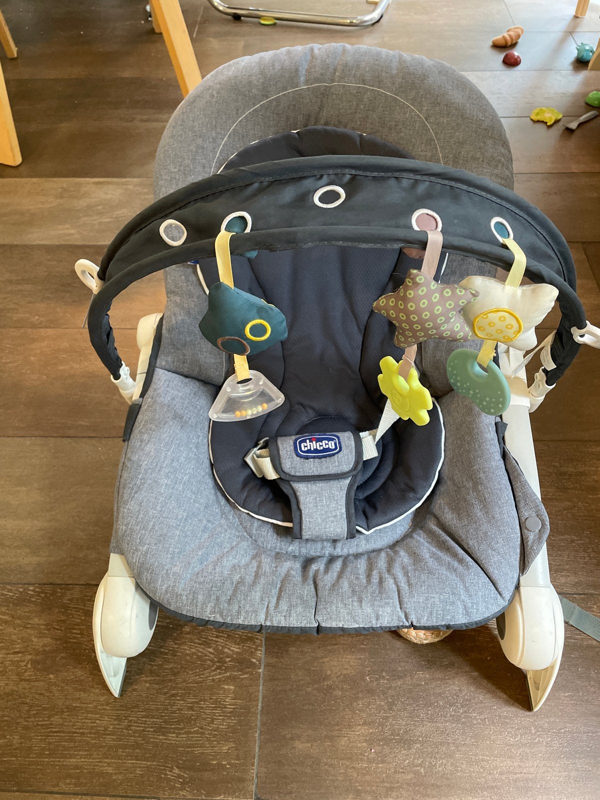 Wipstoel Chicco met 4 standen en afneembare speelboog, Ophalen, Wipstoel, Chicco, Verstelbaar