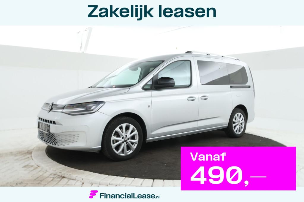 Volkswagen Caddy Maxi 1.5 TSI 7p DSG Automaat, 7 Persoons, A, Stof, Bedrijf, Lease, MPV