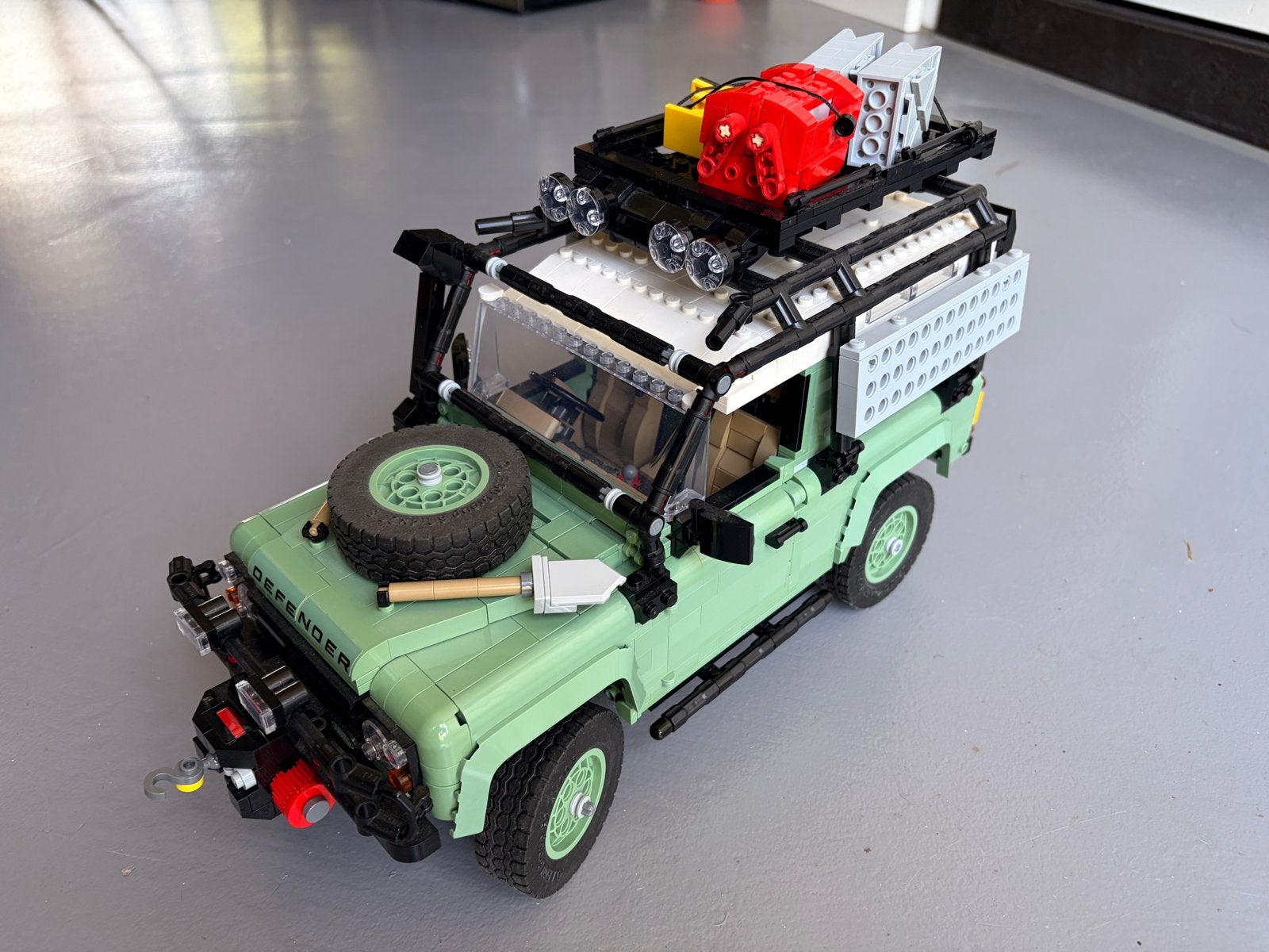 Lego Land Rover Classic Defender 90 (10317), Ophalen of Verzenden, Zo goed als nieuw