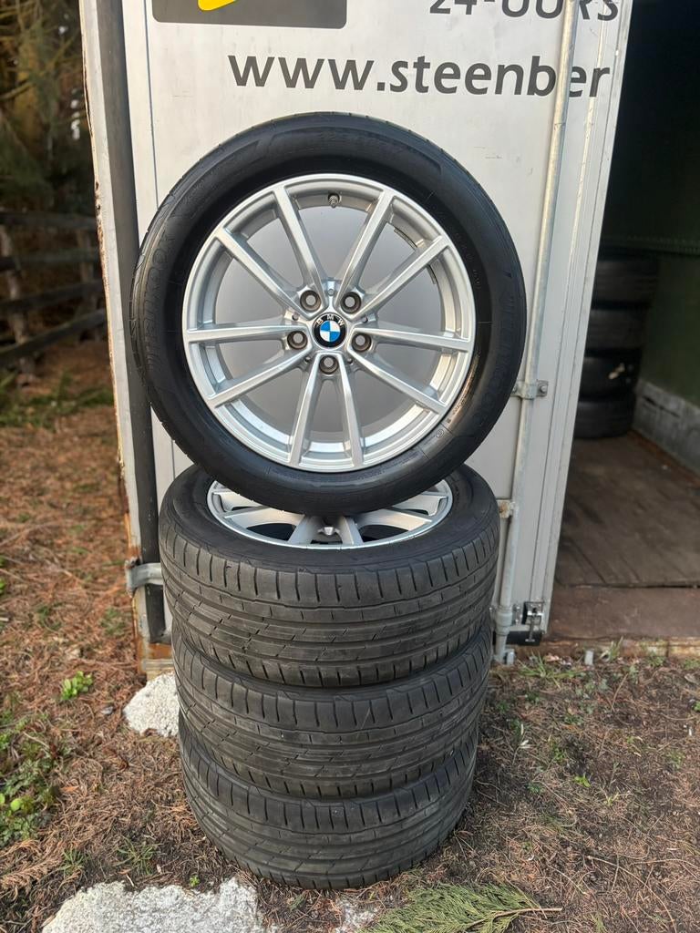17 inch originele BMW 3 serie velgen met zomerbanden!, Ophalen of Verzenden