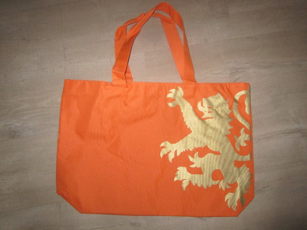 EK/WK/Koningsdag oranje shopper Nieuw., Ophalen of Verzenden, Nieuw, Oranje, Shopper