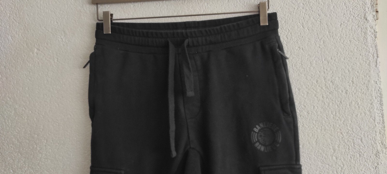 Banlieue Cargo Jogger - Zwart - Maat S, Zwart, Ophalen of Verzenden, Zo goed als nieuw, Maat 46 (S) of kleiner