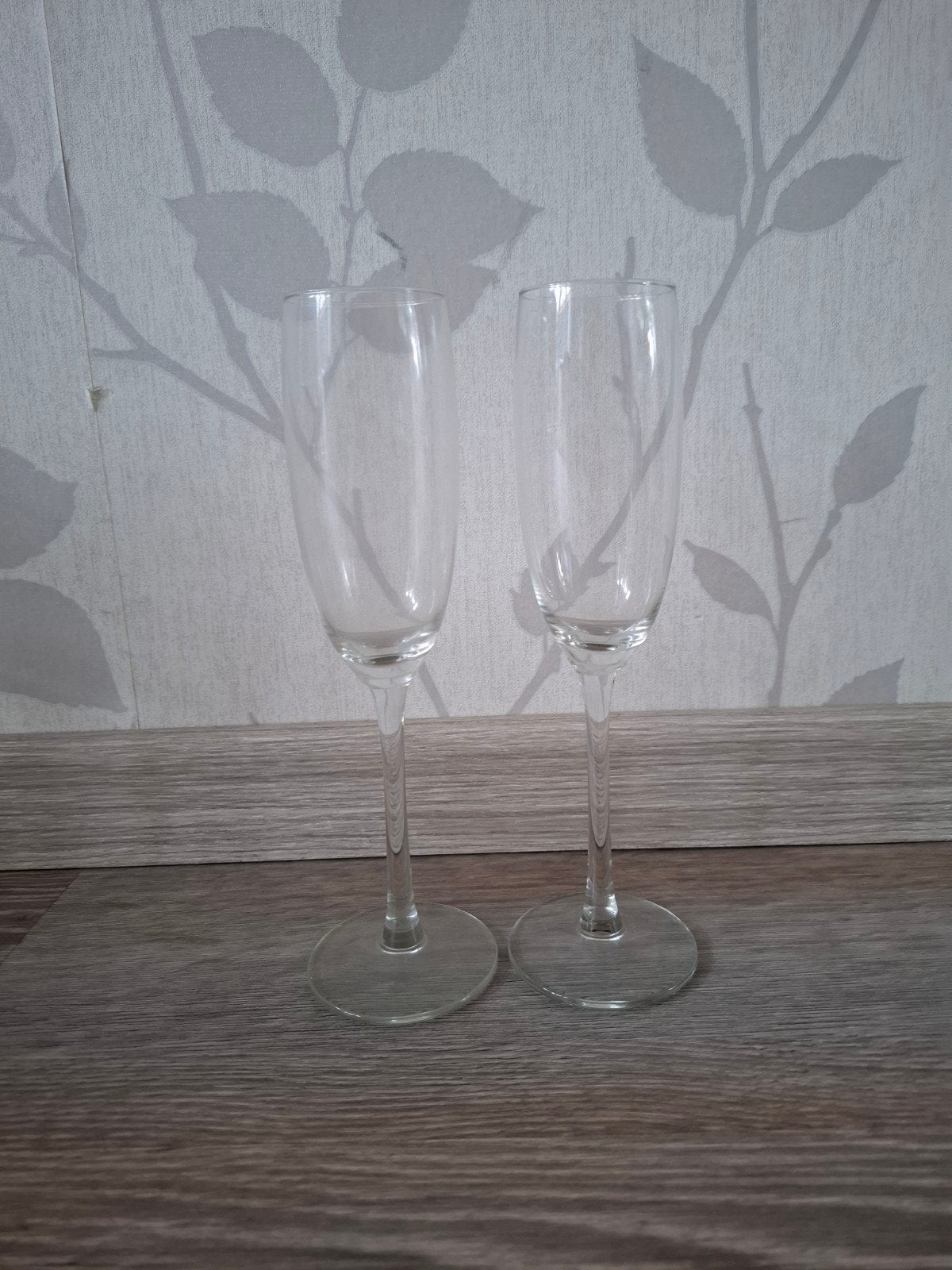 Champagneglazen blanco, Ophalen of Verzenden, Zo goed als nieuw, Overige typen