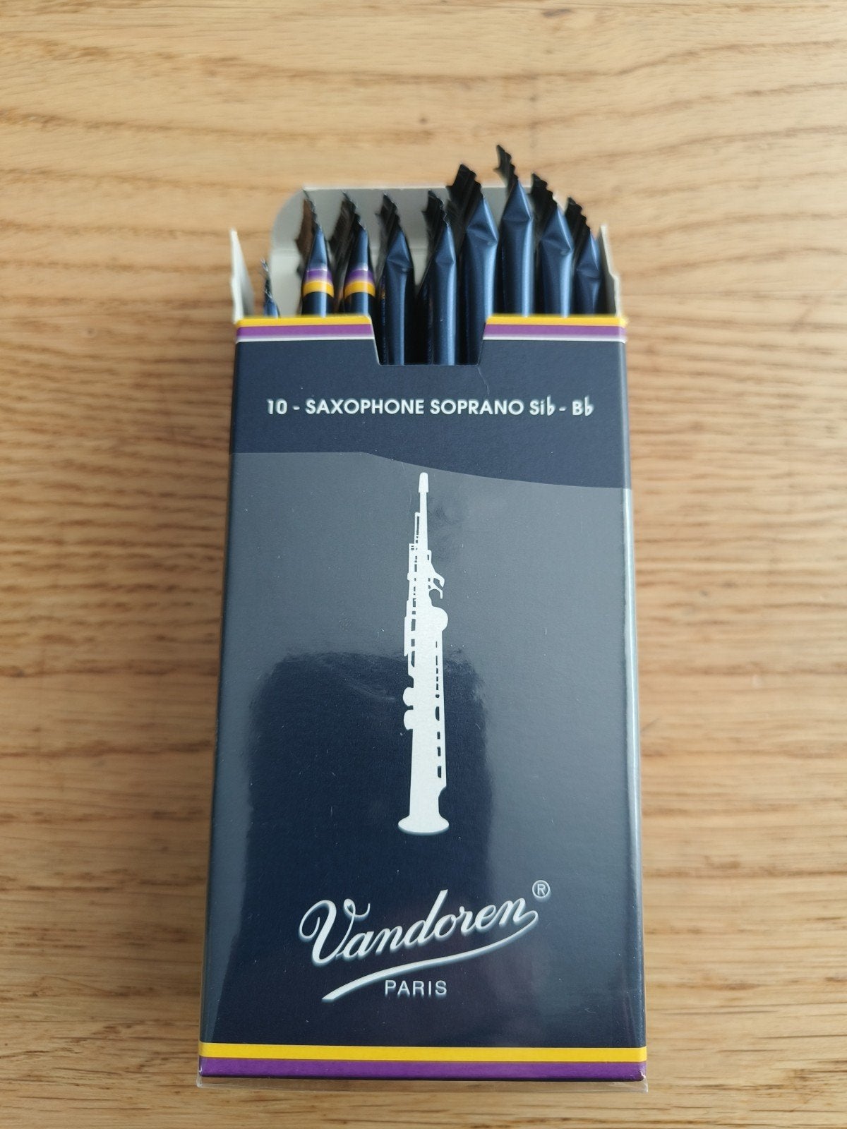 Vandoren sopraan, tenorsaxofoon Rietjes Sterkte 2-3 -2 1/2, Ophalen of Verzenden, Nieuw