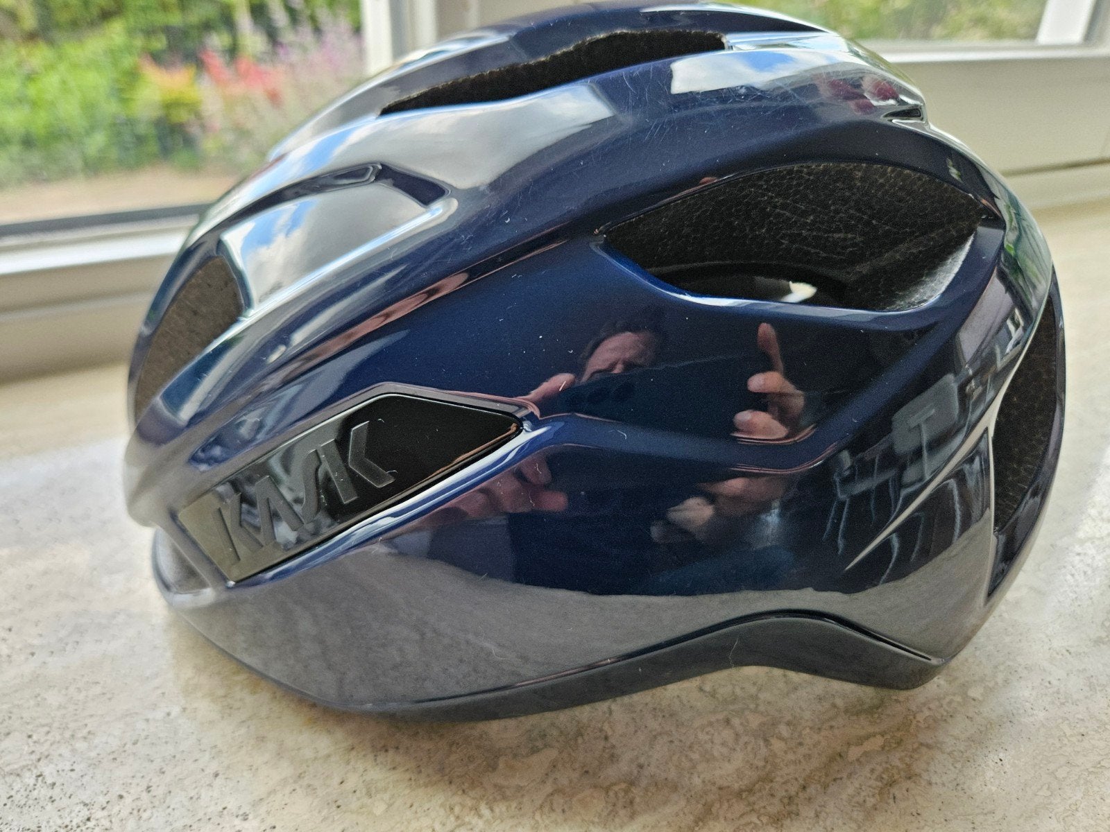 KASK Sintesi Fietshelm - Donkerblauw (Maat 52-58cm), KASK, Overige maten, Ophalen of Verzenden, Zo goed als nieuw