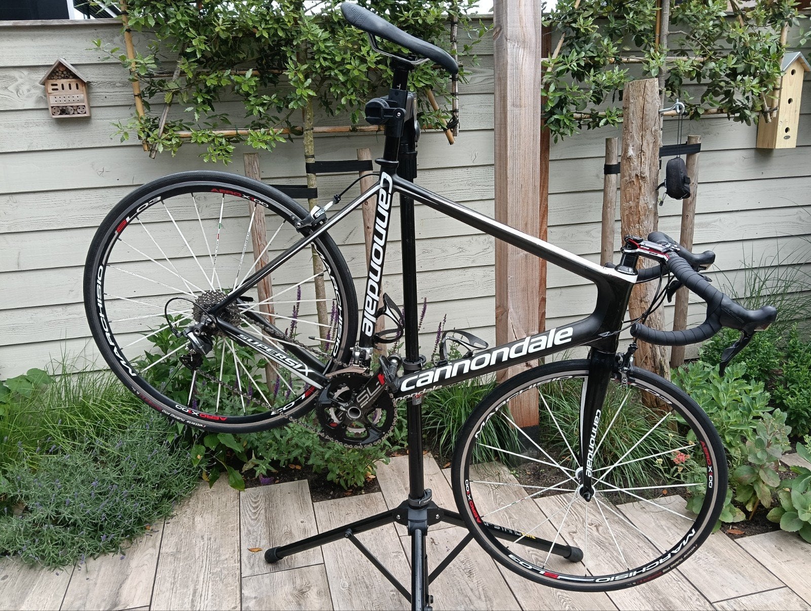 Cannondale supersix evo, Ophalen