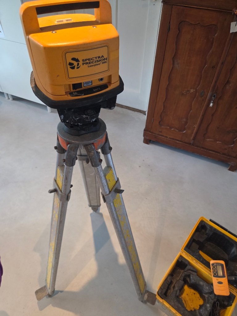 Spectra Precision Laserplane 500C bouwlaser, Ophalen, Gebruikt, Afstand