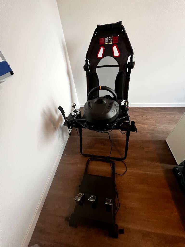Thrustmaster TX Racing Wheel + F1 Add-on + Next Level Stoel, Ophalen, Overige merken, Gebruikt