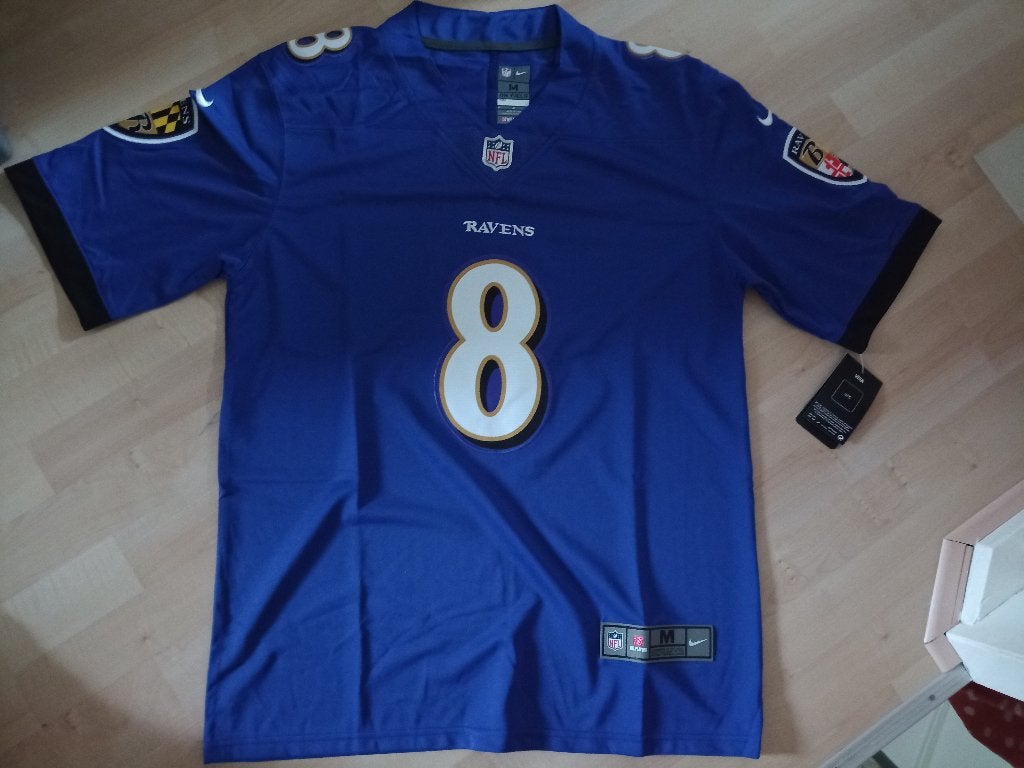 Baltimore Ravens Jersey Jackson maat: M, Paars, Overige typen, Nieuw, Verzenden