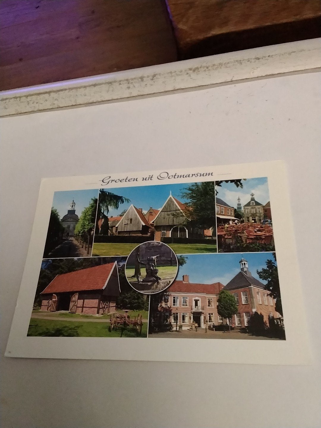 Ansichtkaart Groeten uit Ootmarsum - Gelopen, Verzamelen, Ophalen of Verzenden, 1980 tot heden, Gelopen