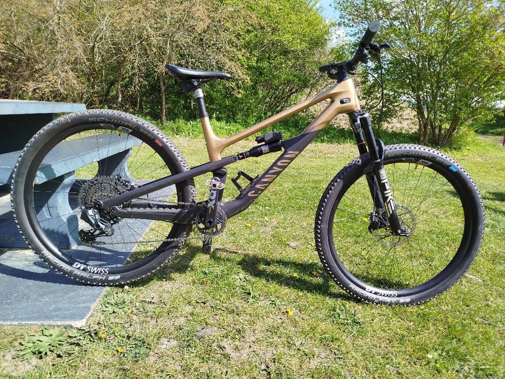 Canyon Spectral 125 CF LTD Flight Attendant AXS, Fietsen en Brommers, Vering, 10 tot 15 versnellingen, Schijfrem, 53 tot 57 cm
