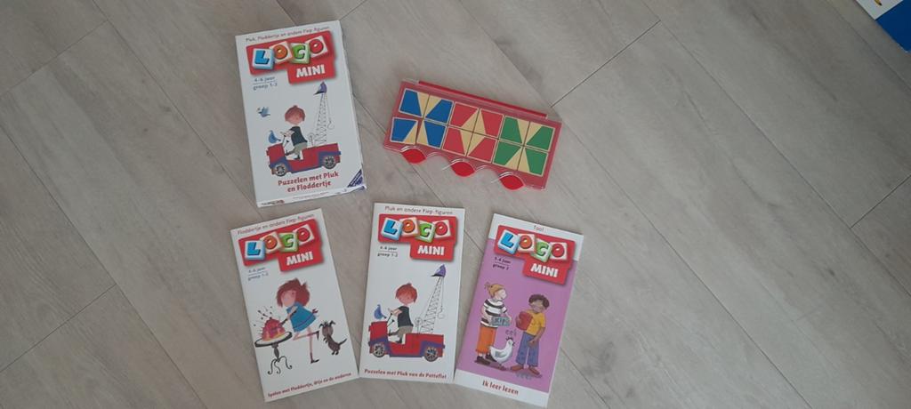 Loco mini Pluk en Floddertje, Kinderen en Baby's, Speelgoed | Educatief en Creatief, Ophalen, Zo goed als nieuw