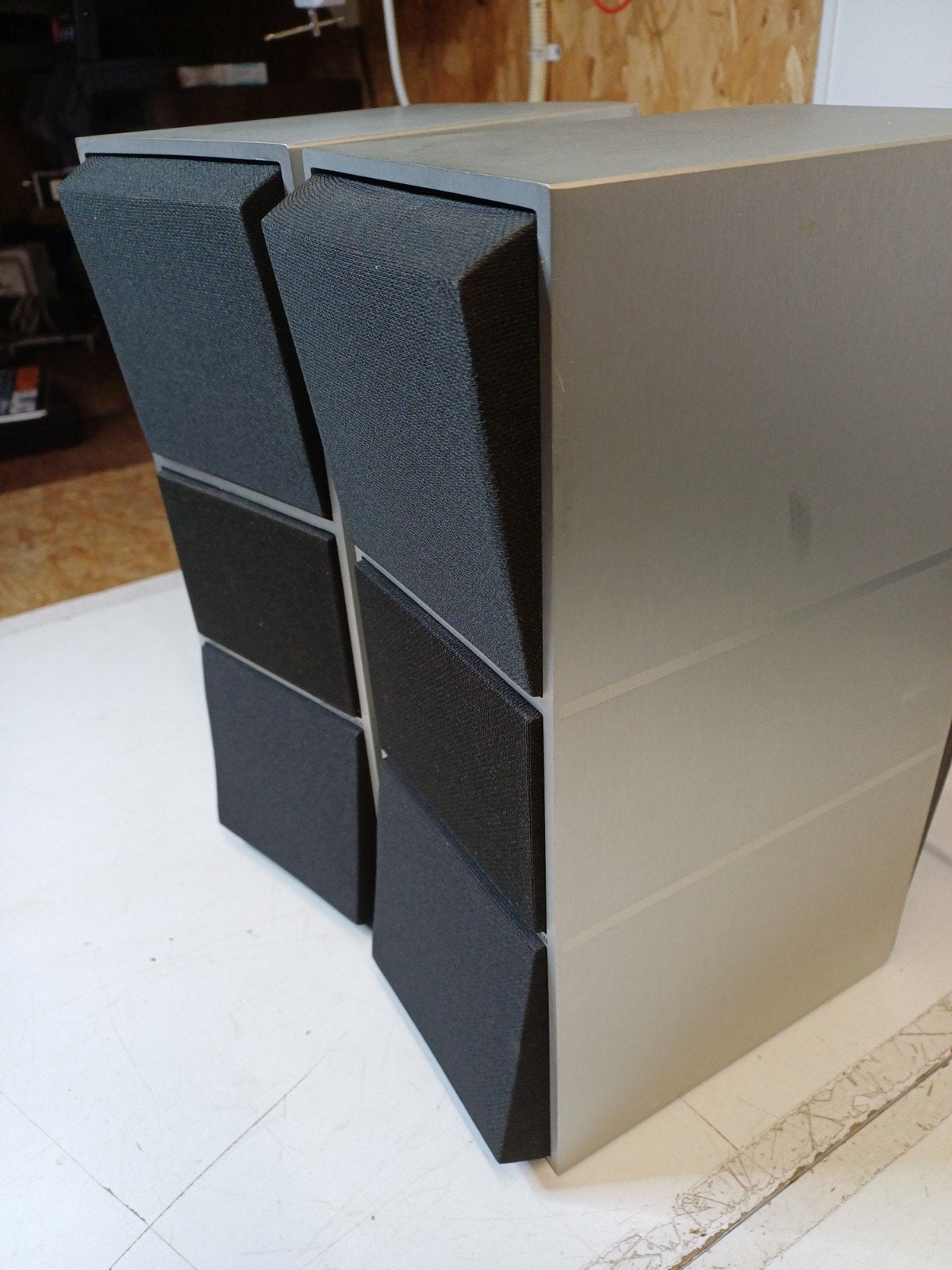 B&O Beovox C75 T6323 speakers - gerefoamd, perfect werkend, Stereo speakers, Inclusief kabels, Refurbished, Ophalen of Verzenden