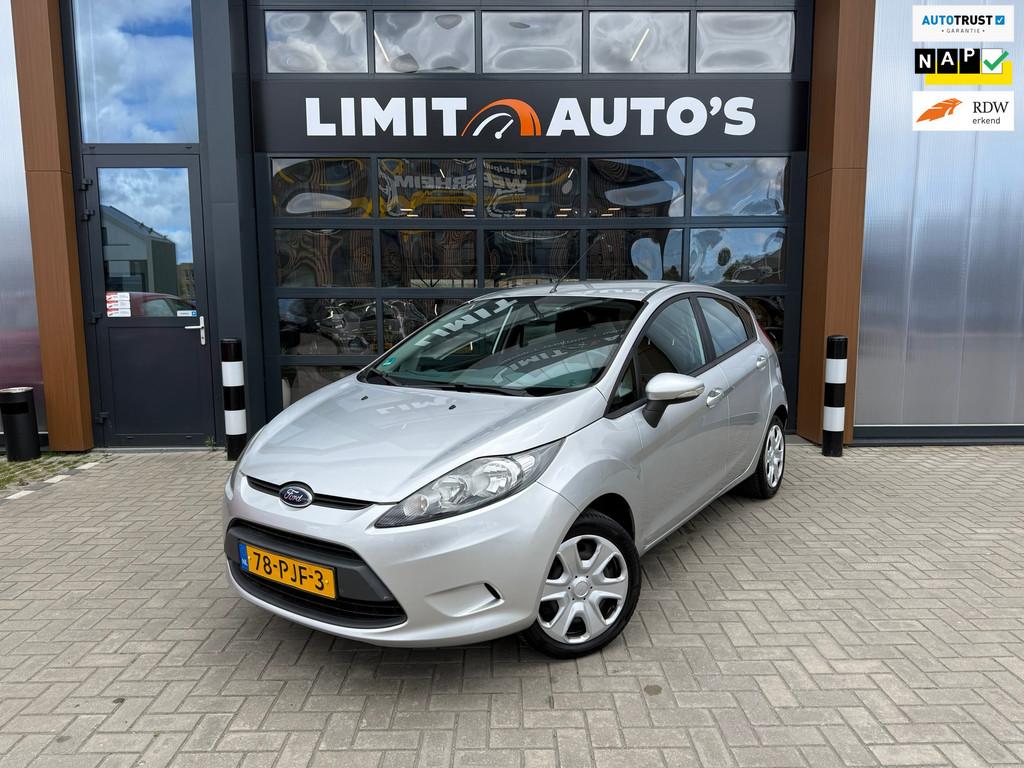 Ford Fiesta 1.25 Limited/Airco/Elek.Ramen/Nap/Apk, Voorwielaandrijving, Euro 5, Stof, 1242 cc