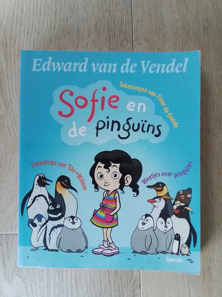 Edward van de Vendel - Sofie en de pinguins, Fictie algemeen, Ophalen of Verzenden, Zo goed als nieuw, Edward van de Vendel