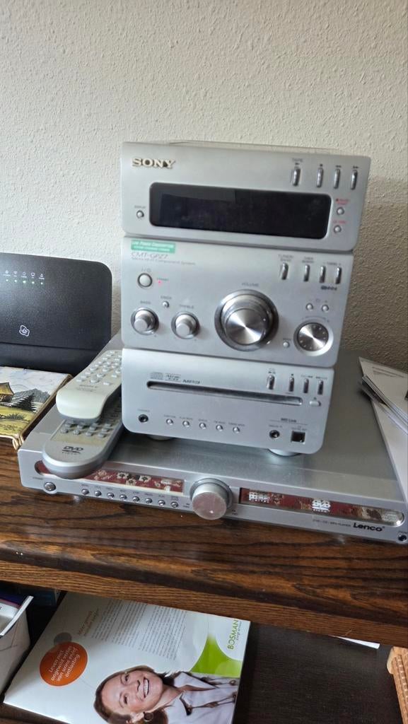 Sony Microset met DVD-speler, radio en cassettedeck, Ophalen, Gebruikt, Cassettedeck, Microset