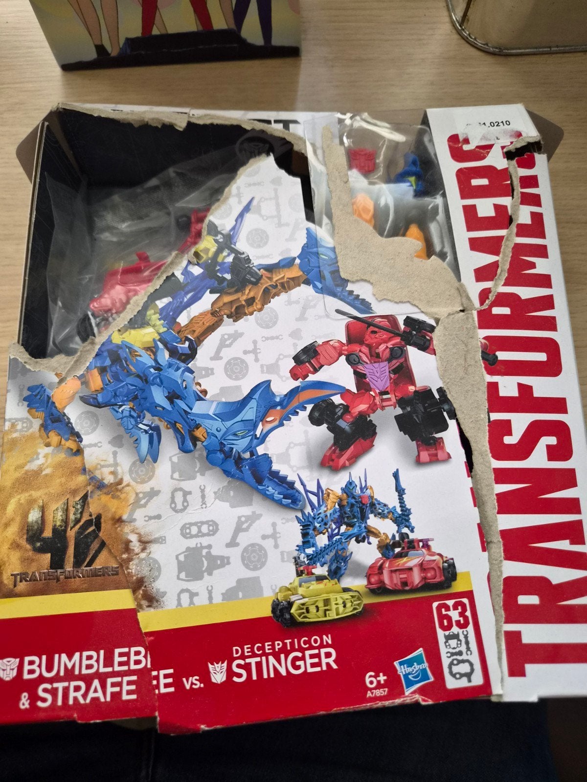 Transformers Bumblebee & Strafe vs. Decepticon Stinger, Ophalen of Verzenden