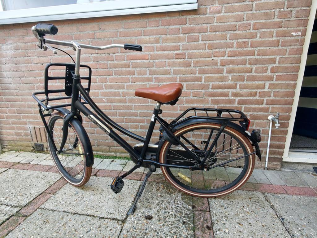 Popal meisjes fiets, Ophalen, Gebruikt