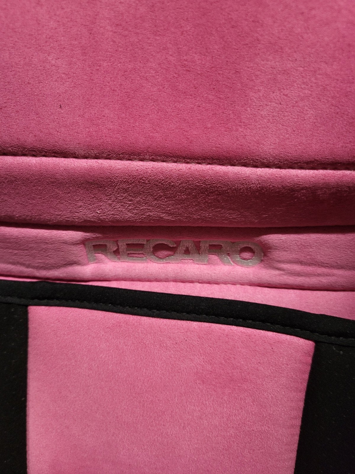 Recaro Milano autostoel - Roze/Zwart (3-punts gordel), Romer, 15 t/m 36 kg, Gebruikt, Autogordel