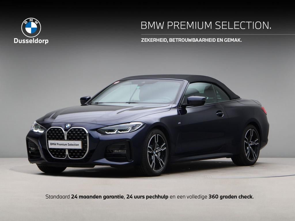 BMW 4 Serie Cabrio 430i High Executive (bj 2022, automaat), Auto's, Automaat, 1998 cc, Achterwielaandrijving, Euro 6