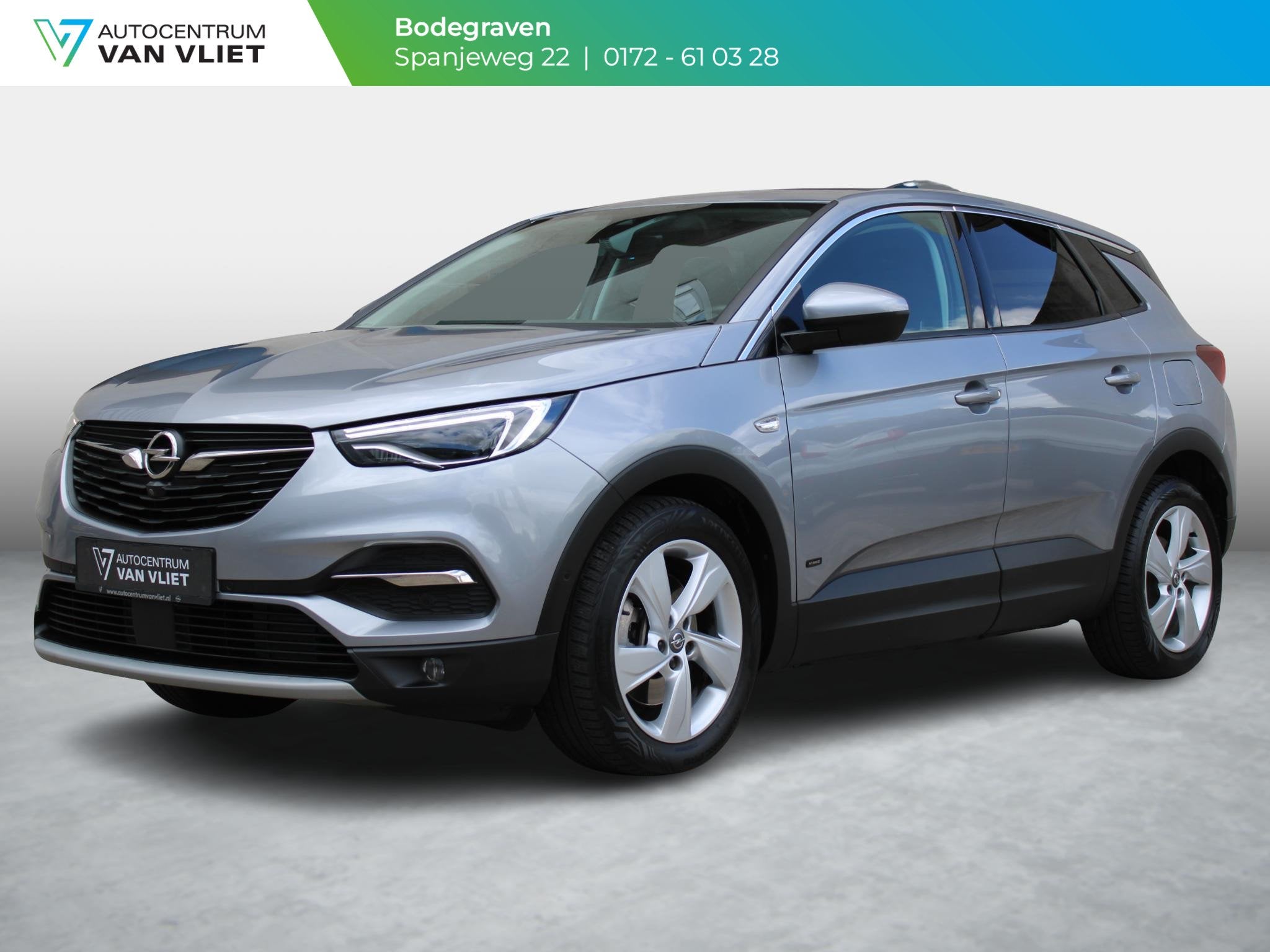 Opel Grandland X 1.6 Turbo Hybrid Business Elegance | 360-GR, Auto's, Opel, Euro 6, 4 cilinders, Leder en Stof, Hybride Elektrisch/Benzine