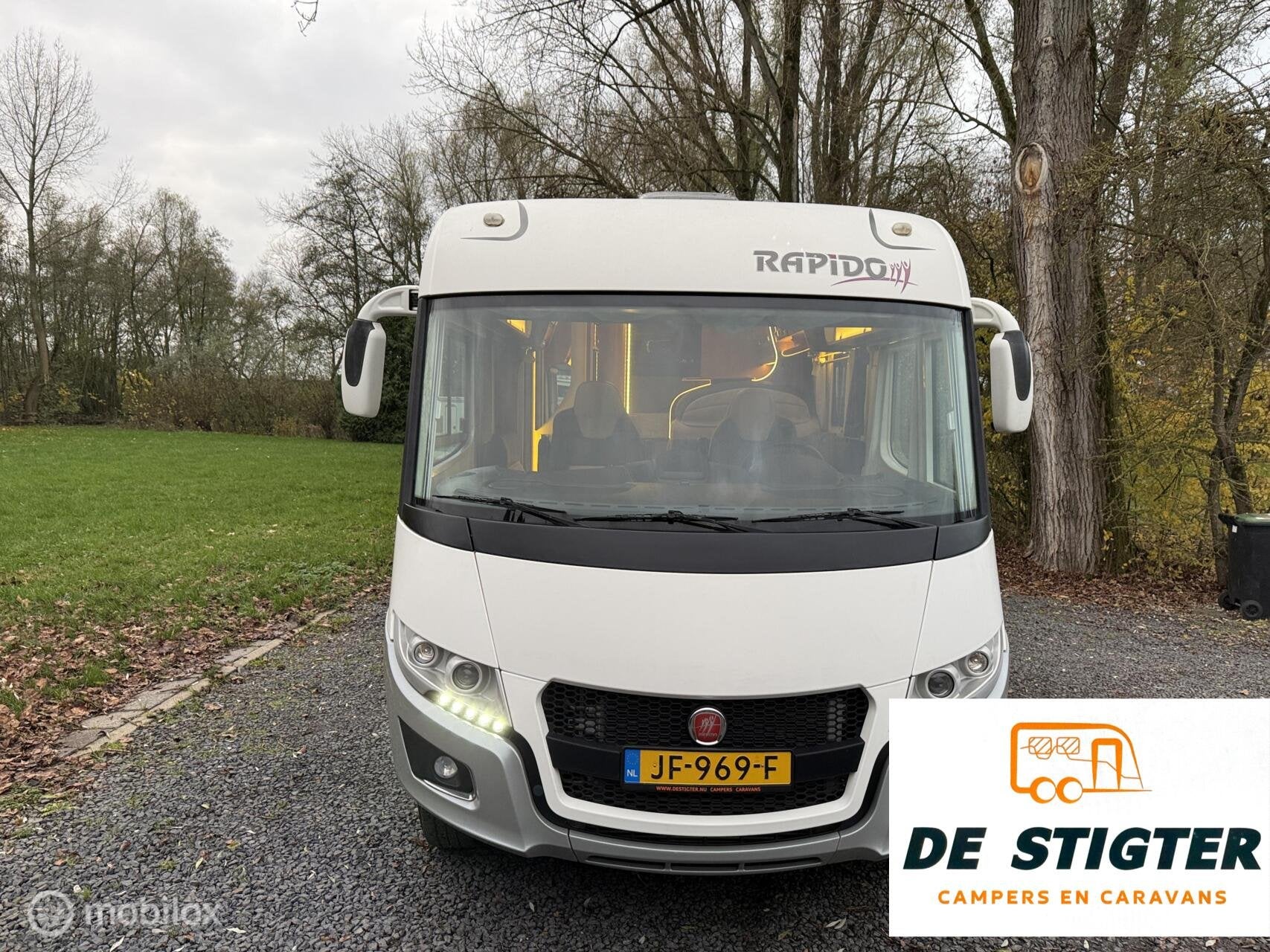 Rapido I90 DISTINCTIOIN Queensbed Garage Airco Navi, Caravans en Kamperen, Integraal, 7 tot 8 meter, Bedrijf, Airconditioning