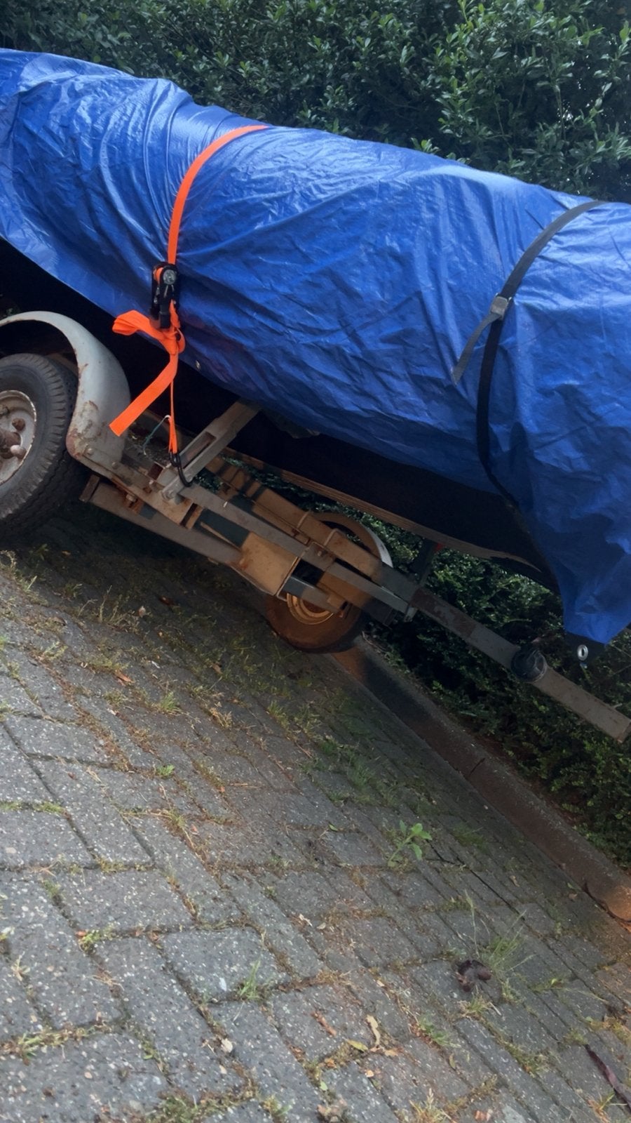 Boot trailer aanhanger voor speedboot(je) / rubberboot, Watersport en Boten, Ophalen of Verzenden, Gebruikt, Overige typen, Motorboot