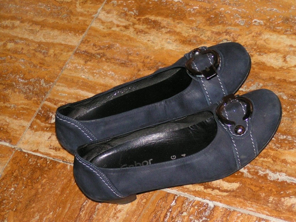 GABOR schoenen,Mt 37(4)topstaat, Tweedehands, Pumps, Blauw, Tweedehands
