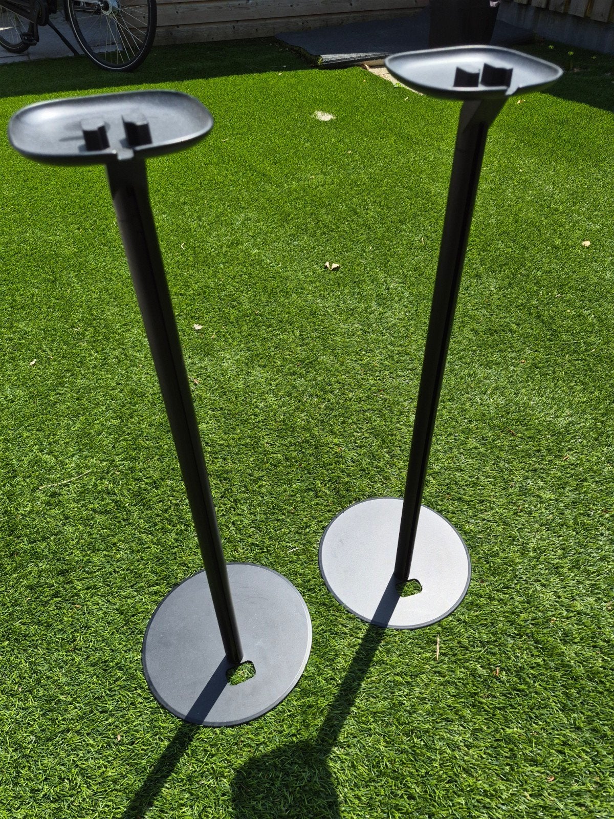 Speakerstandaarden - Set van 2, 71.5 cm hoog, Audio, Tv en Foto, Luidsprekers, Inclusief standaarden, Overige typen, Zo goed als nieuw