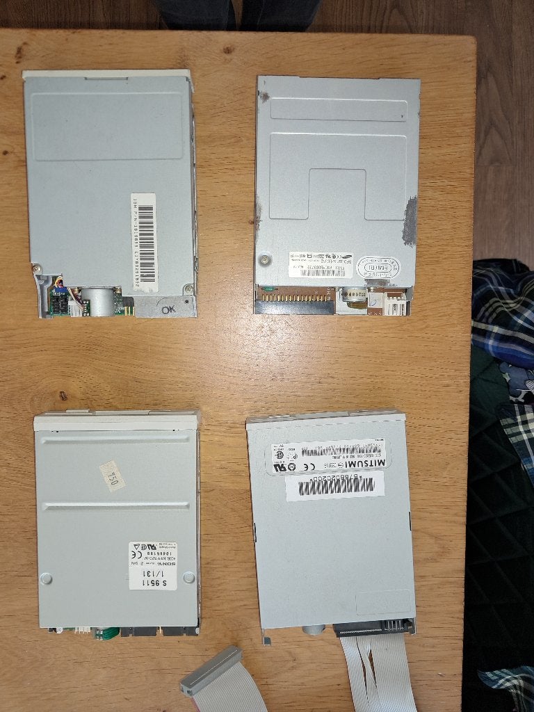 Diskette drive 3,5 inch, Ophalen